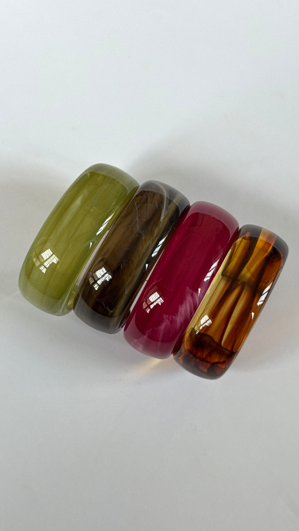 Colorful resin Bangle