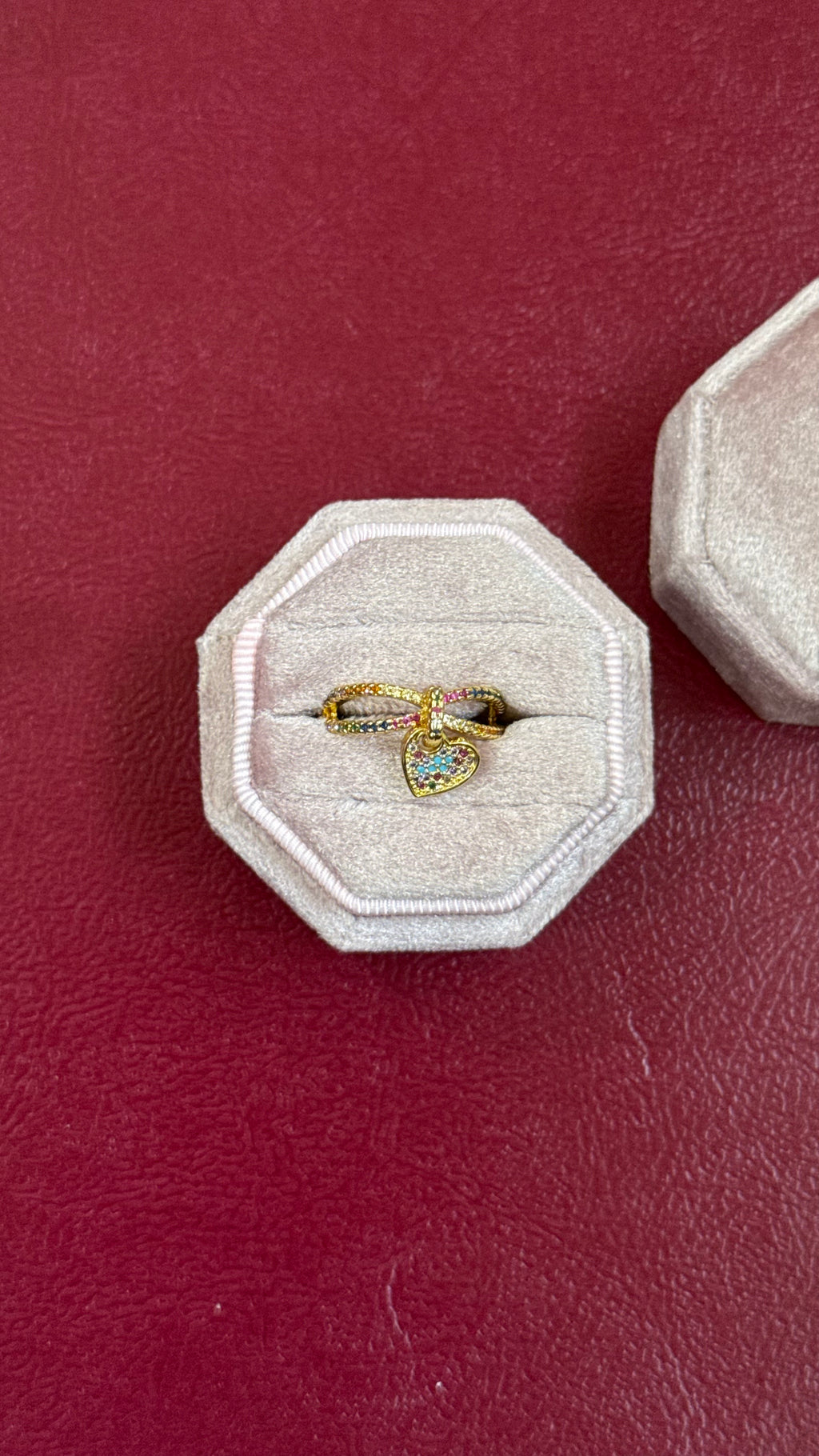Dropped my heart ring