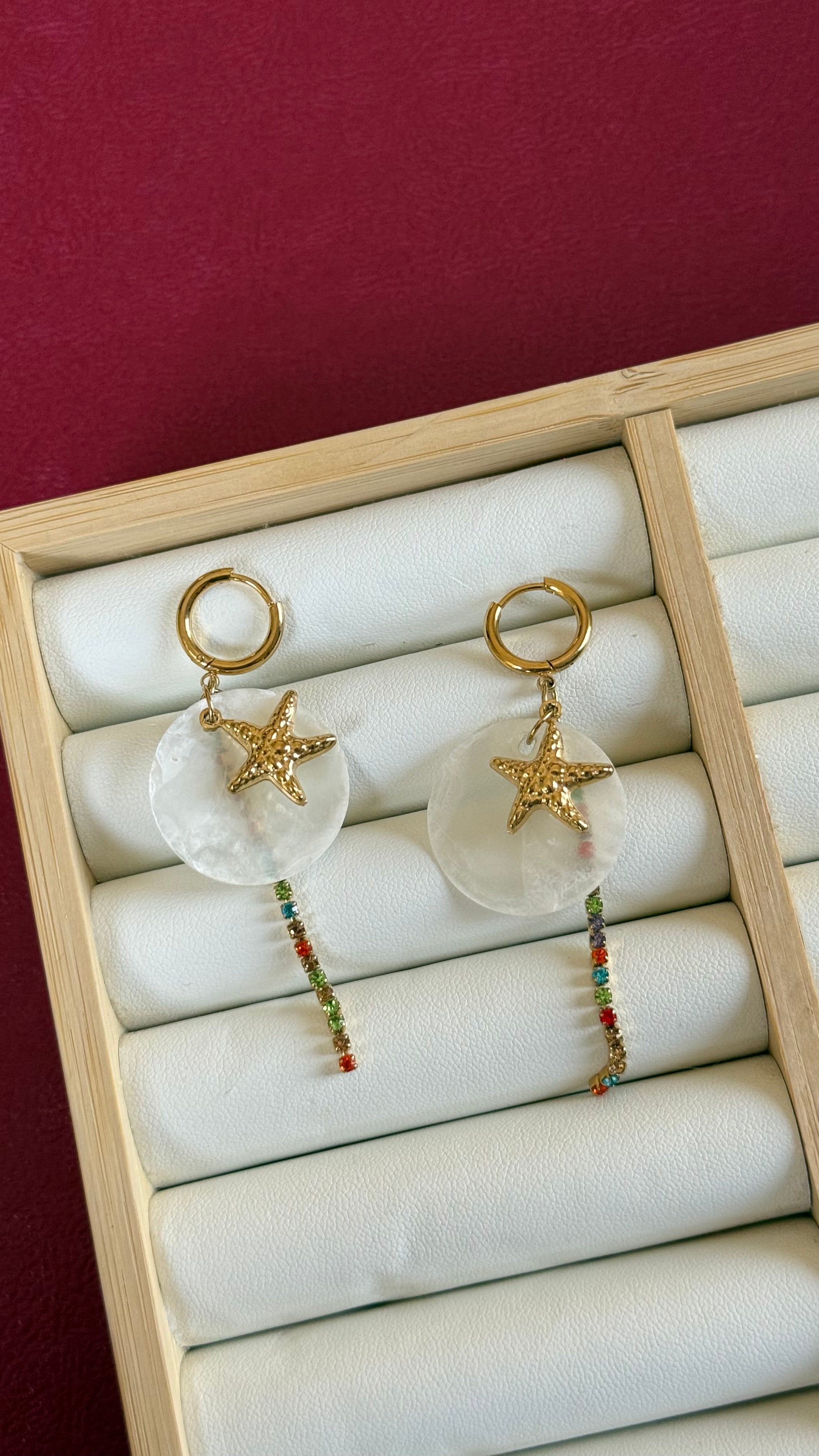 Starfish earrings