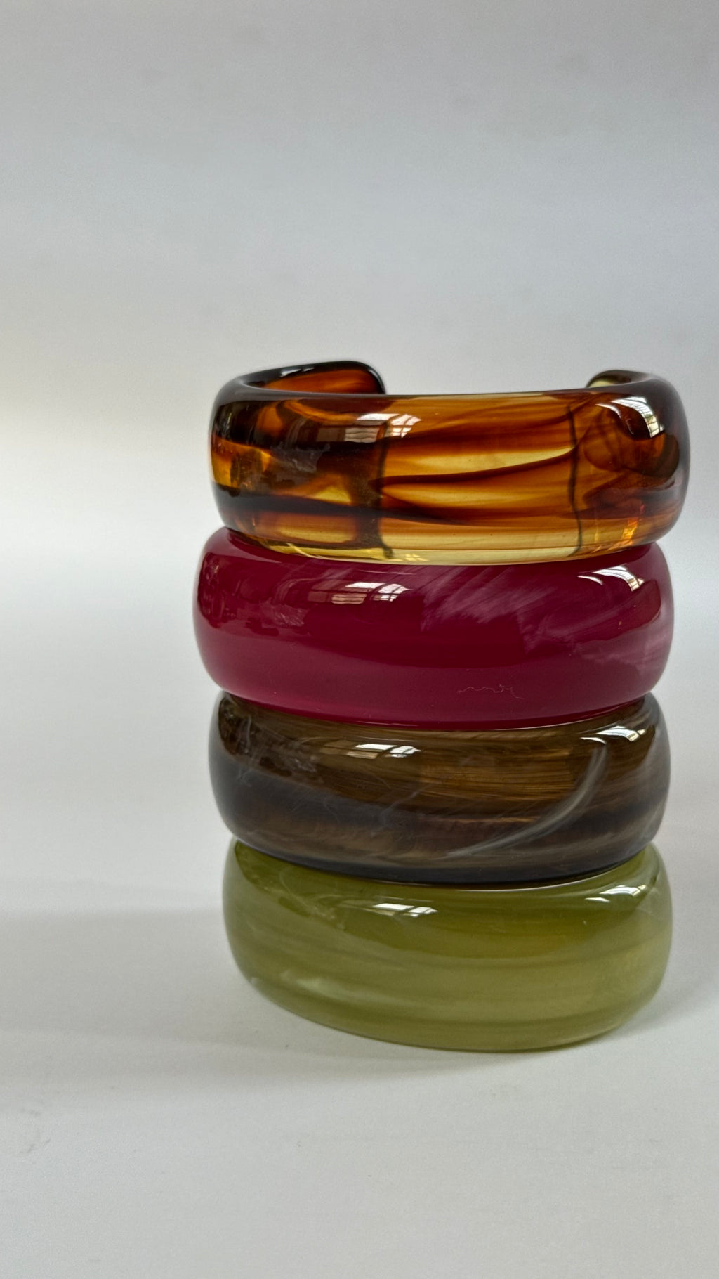 Colorful resin Bangle
