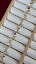 Multicolor tulip bracelet
