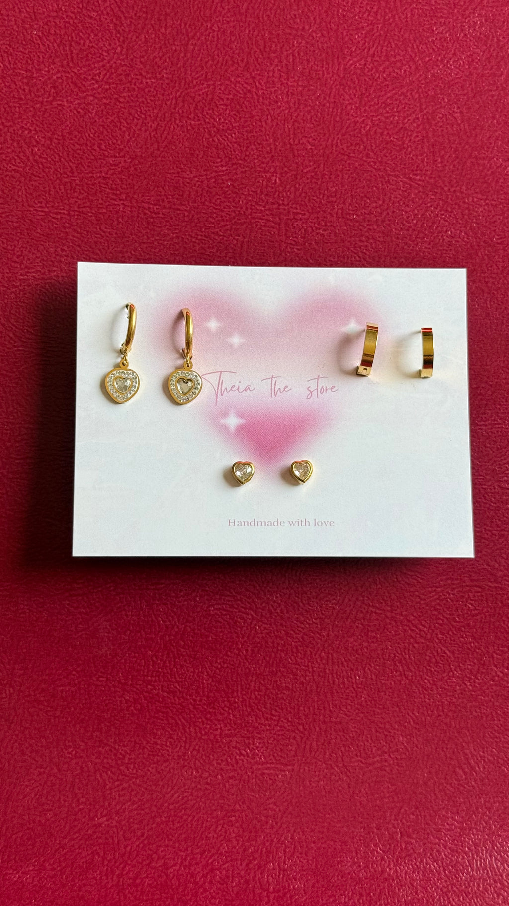 Heart piercing set