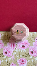 green yellow stone ring