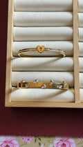 White stone bracelet