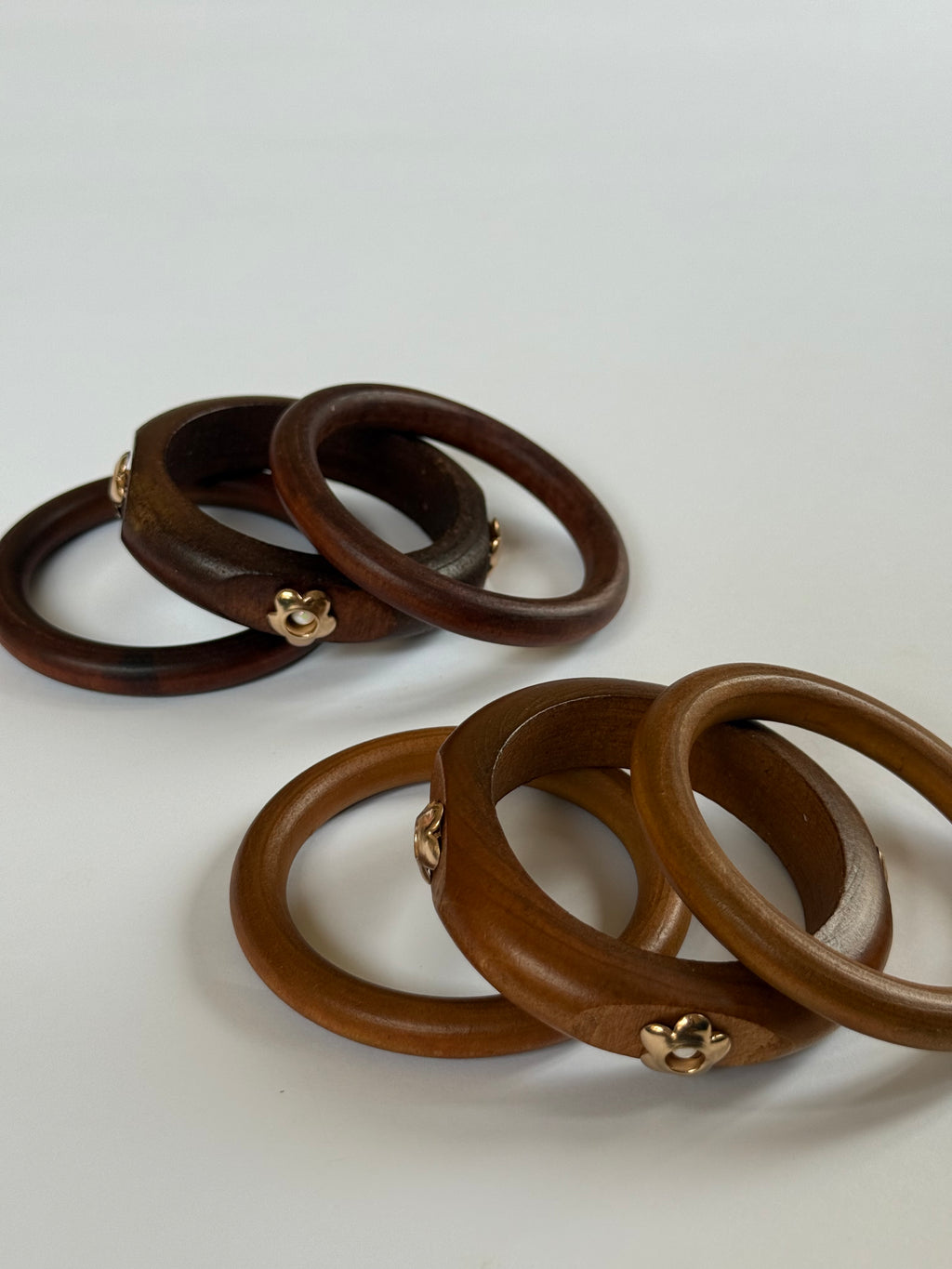 Set of 3 wooden Bangle