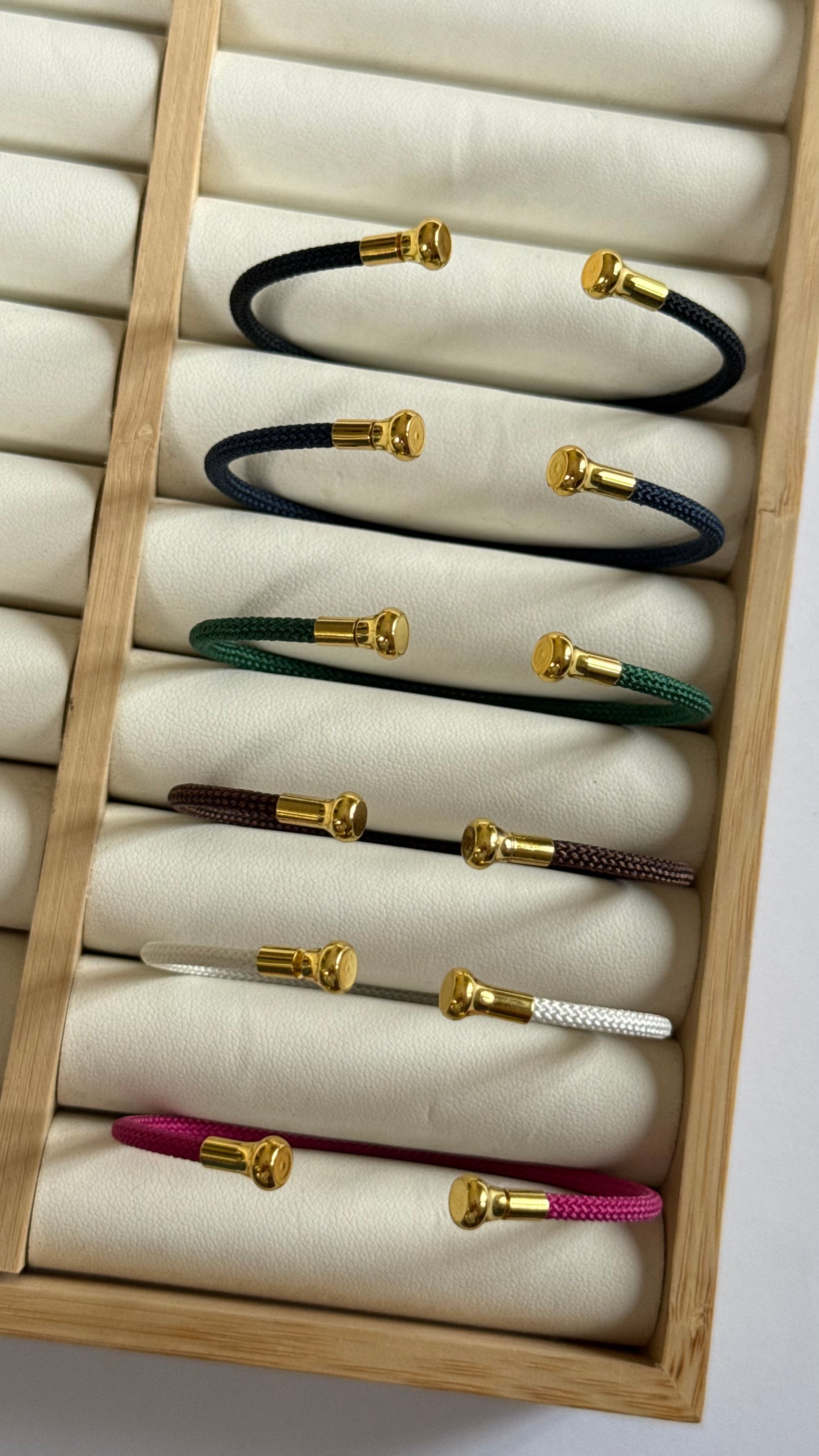 Fannah bracelet with gold accent