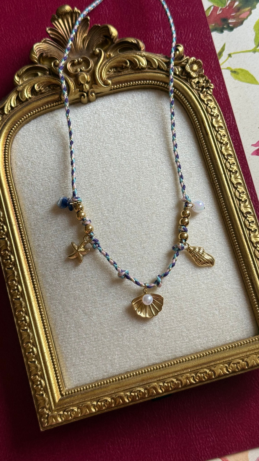 Beach multicharm chain