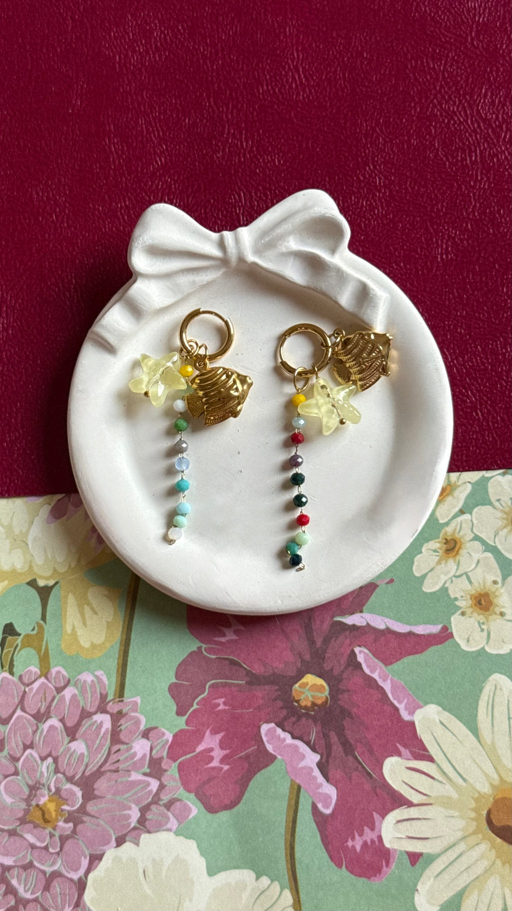 Beachy earrings