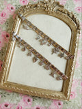 Silver hanging bracelet