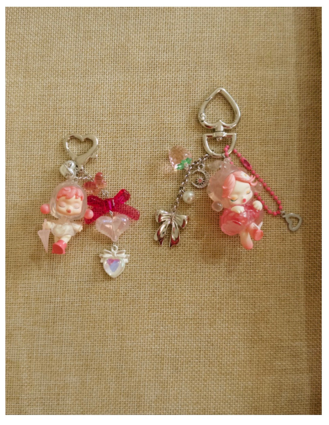 Skull doll keychain-￼5