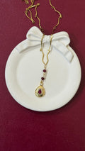 Red stone Heirloom chain