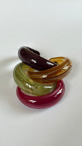 Colorful resin Bangle